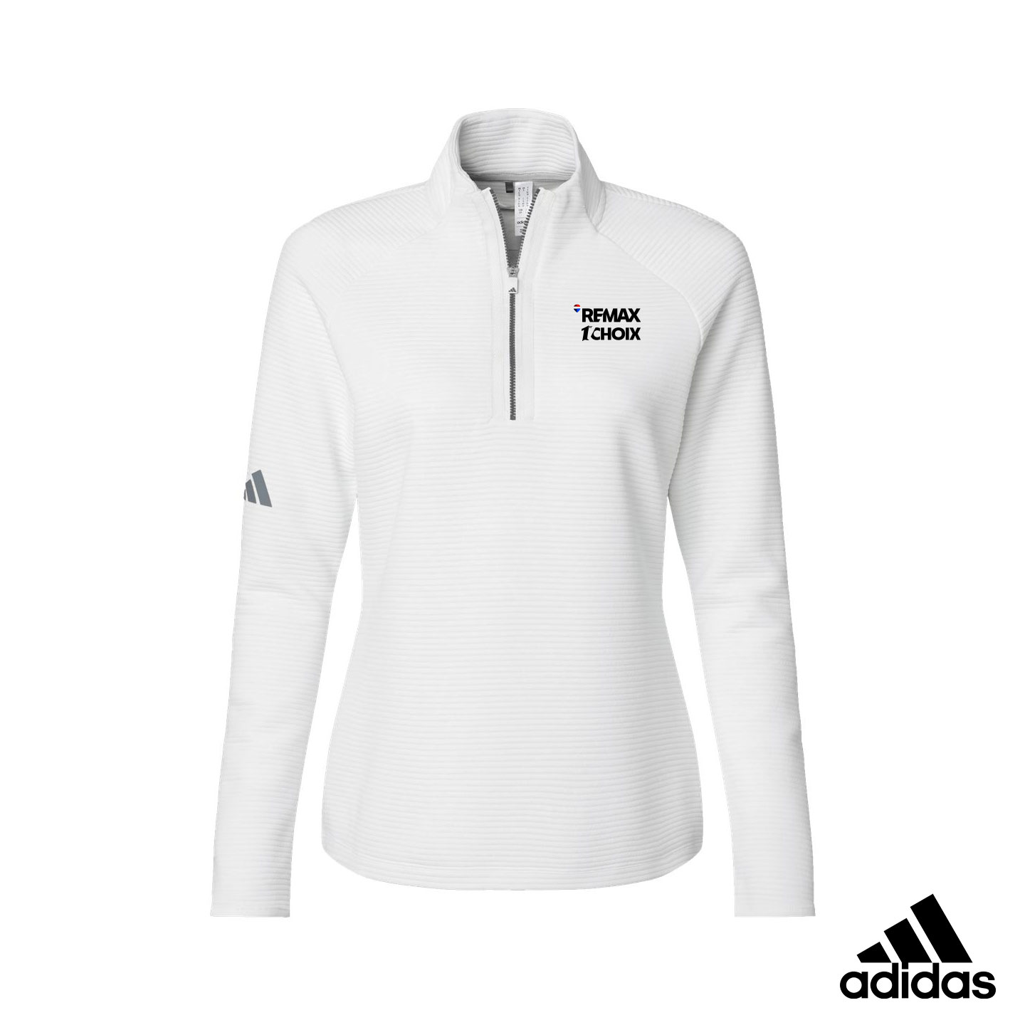 Adidas - 1/4 de zip femme