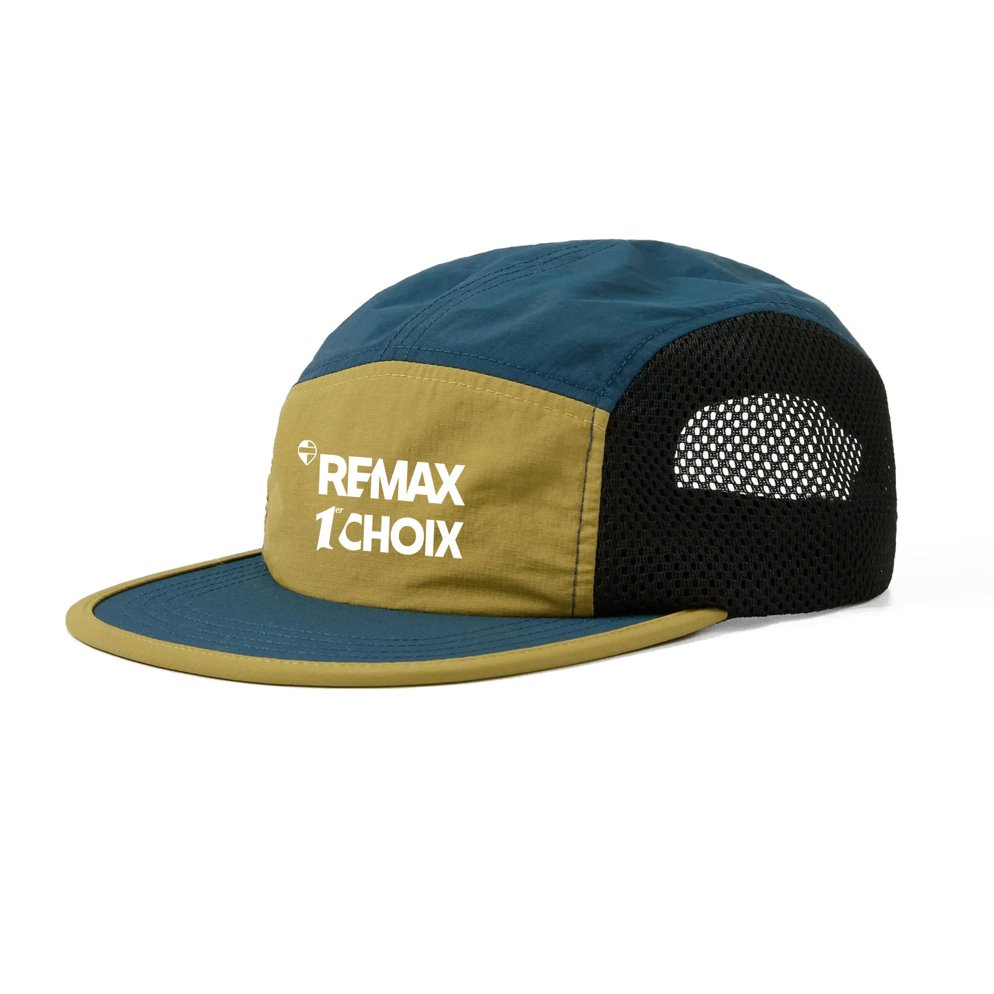 Casquette de course - Marine/Jaune